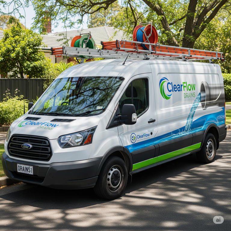 Drain Company Van